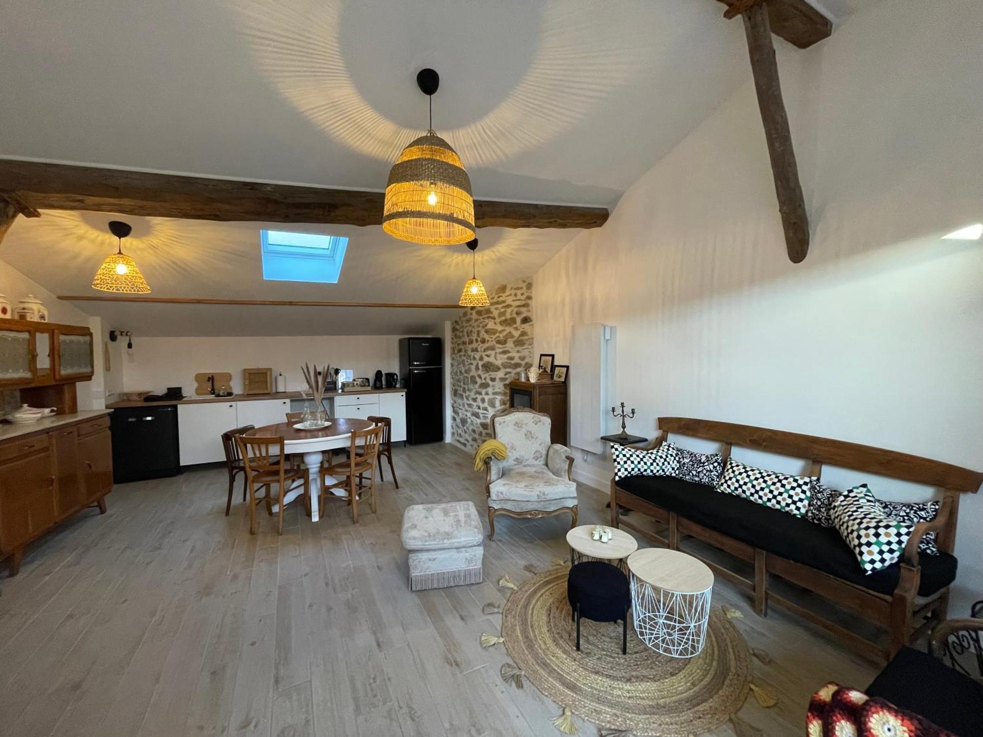 Maison De Village Coeur Andeol Saint-Andeol-le-Chateau 外观 照片